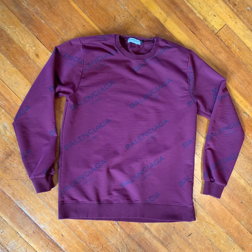 Balenciaga Paris Sweater Size Large.